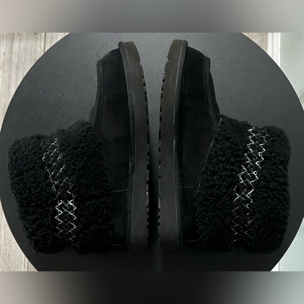 UGG AUS Mini UGGBraid Boots Curly Sheepskin Fur Warm Winter Cozy Outdoor Casual - Picture 10 of 11